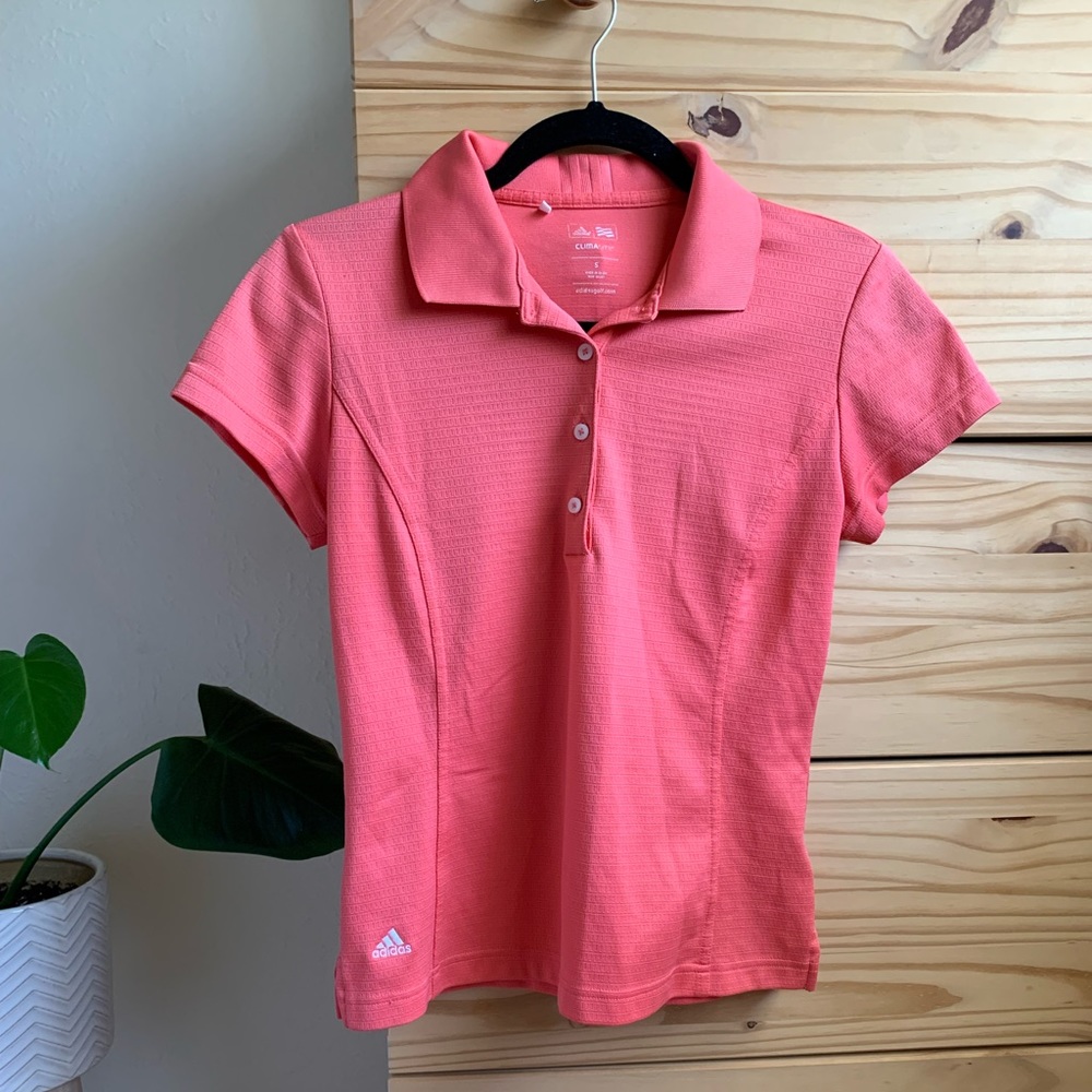 Adidas fitted polo top🌺